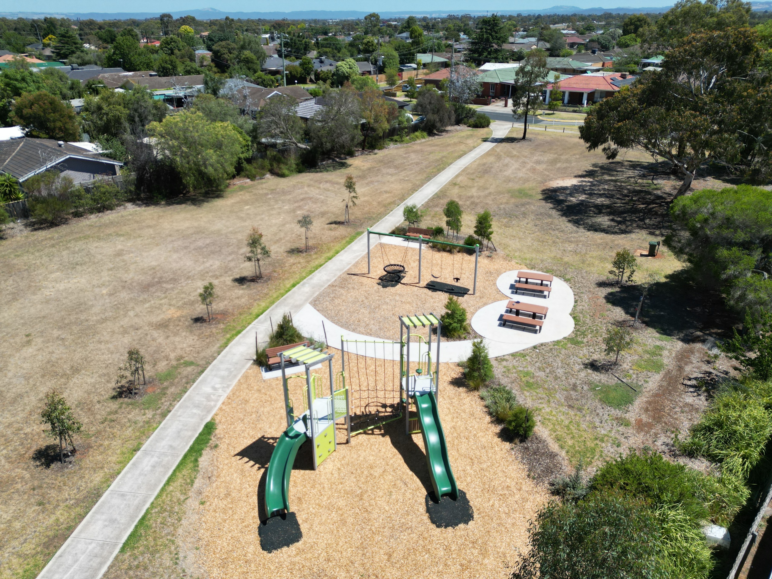 Child Street West Reserve completed works