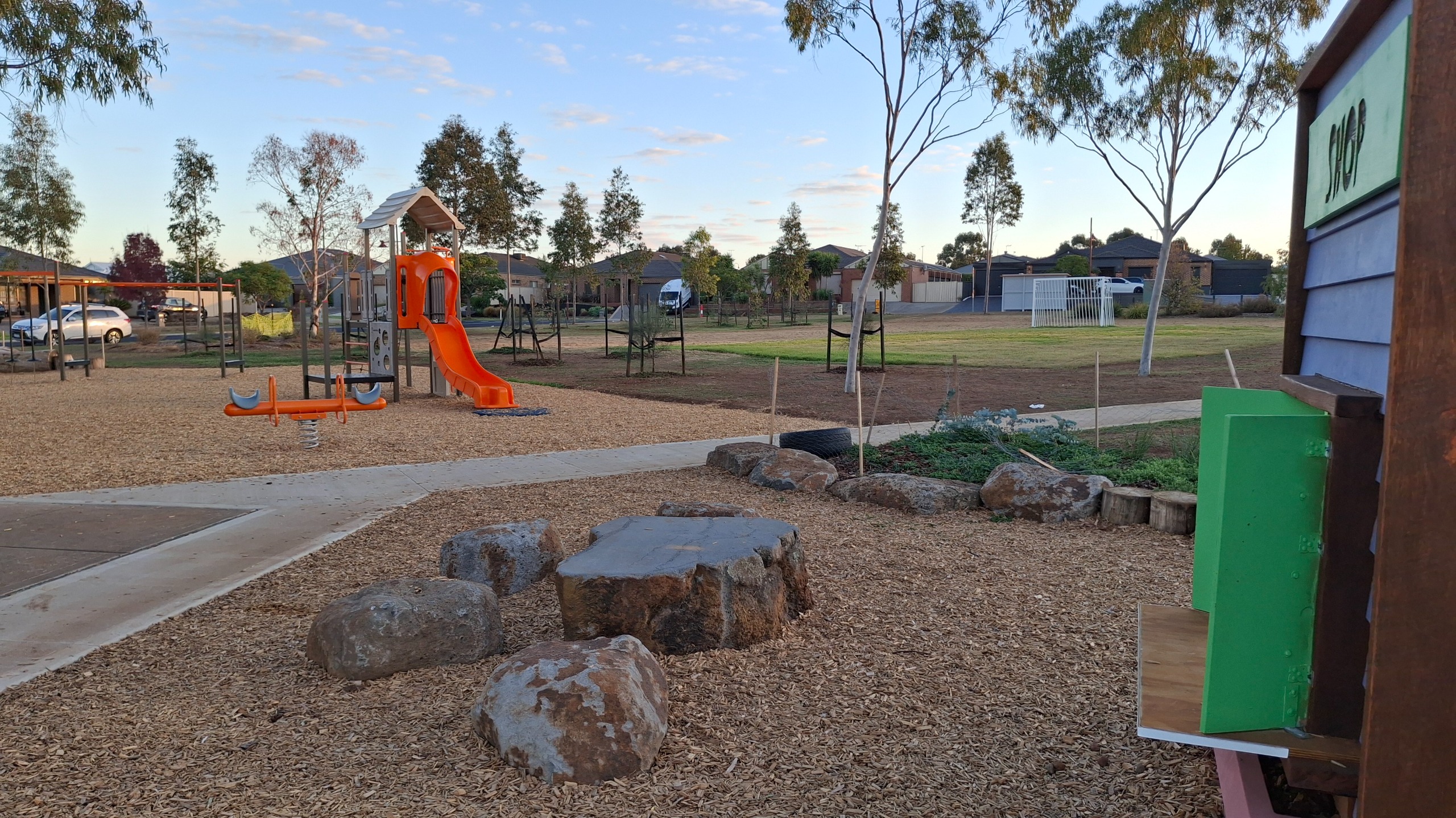Sovereign Boulevard Reserve completed works