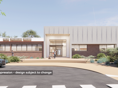 Artist's impression - Carpark Entry