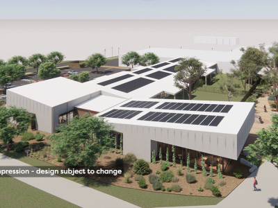 Artist's impression - Aerial View 2